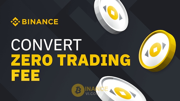 Dịch vụ Binance Convert miễn phí