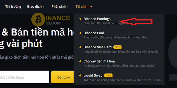 Cần chuẩn bị những gì để sử dụng các chức năng trong Binance Earn