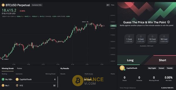 Chế độ “Battle” thu hút khá nhiều trader tham gia trải nghiệm