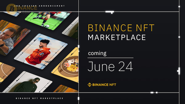 Thông báo ra mắt NFT Marketplace của Binance