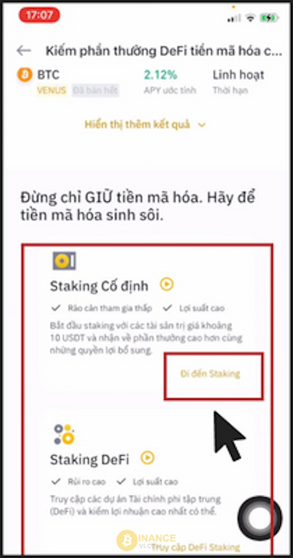 Chọn hình thức Staking phù hợp