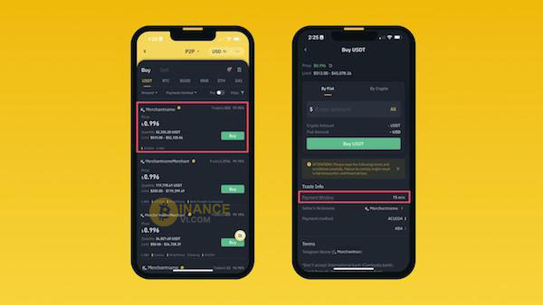 Trader cũng cần quan tâm đến thời hạn thanh toán khi tham gia P2P trên Binance