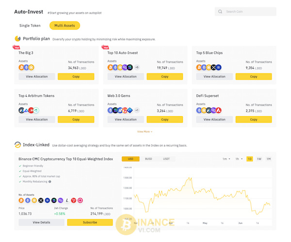 Lựa chọn gói Một Token hoặc là Đa tài sản