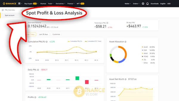 Tìm hiểu đơn giản về PNL Binance