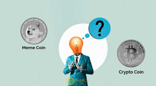 Khác nhau giữa crypto coin và meme coin là gì?