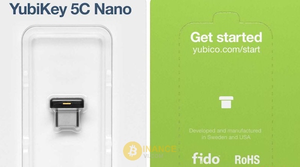 Phiên bản Yubico Yubikey 5C Nano