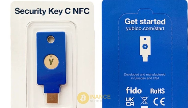 Yubico Security Key C NFC - Sản phẩm Yubikey dành riêng cho Macbook