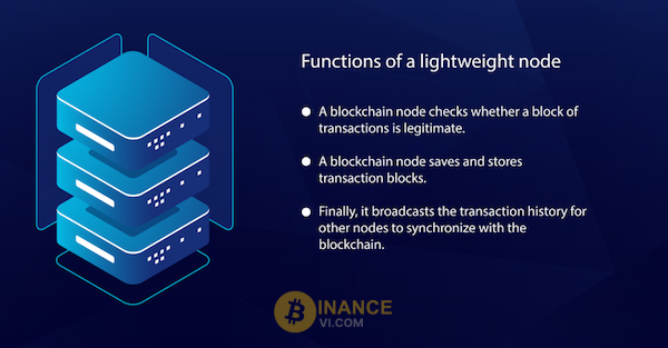 Lightweight nodes trong blockchain